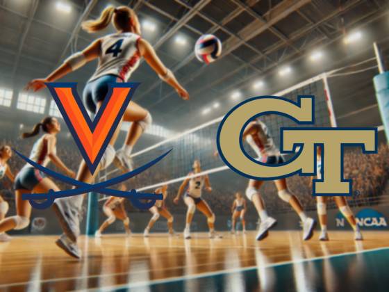 Virginia Cavaliers at Georgia Tech Yellow Jackets Women's Volleyball